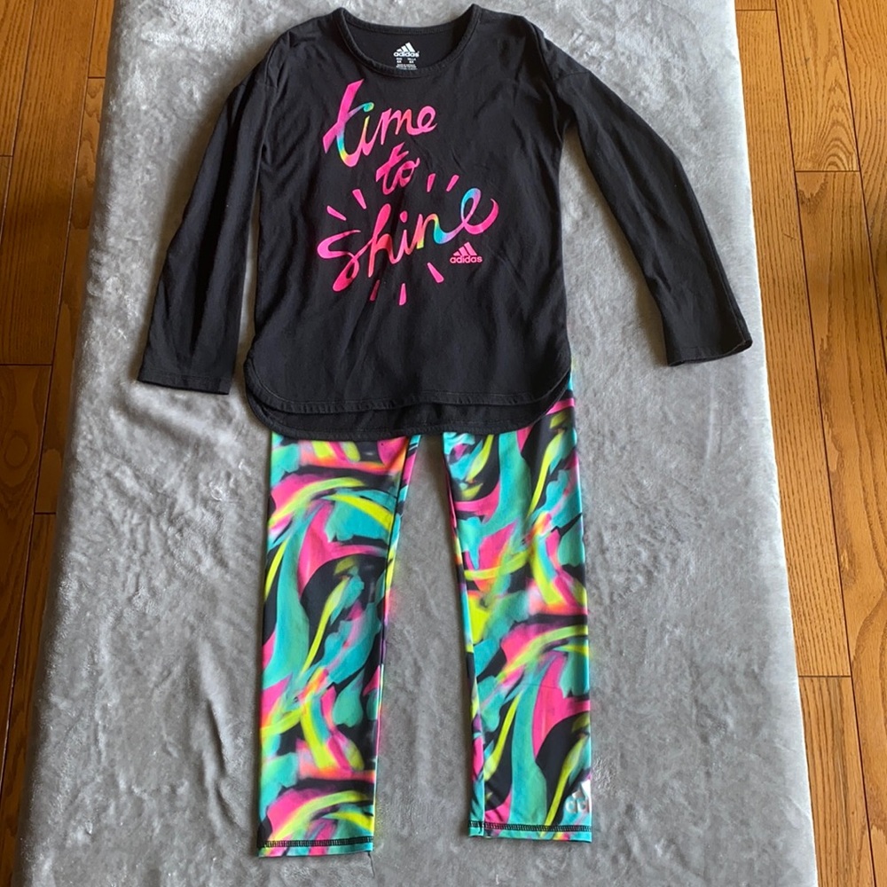 GIRLS ADIDAS OUTFIT